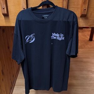 NL25h PacSun Sizr XL NEW Black 'Made In The Night' Tee 25
